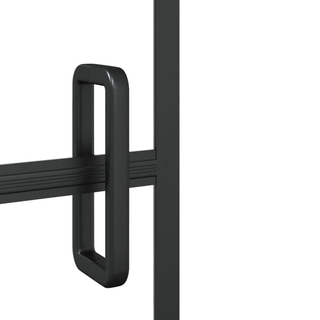 Shower Enclosure ESG 39.4"x55.1" Black