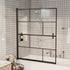 Shower Enclosure ESG 45.7"x55.1" Black