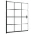 Shower Enclosure ESG 45.7"x55.1" Black