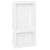 Shower Niche with 2 Compartments High Gloss White 16.1"x27.2"x3.5"