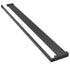 Shower Shelf for Walk-in Shower Wall Black 39.4" Aluminum