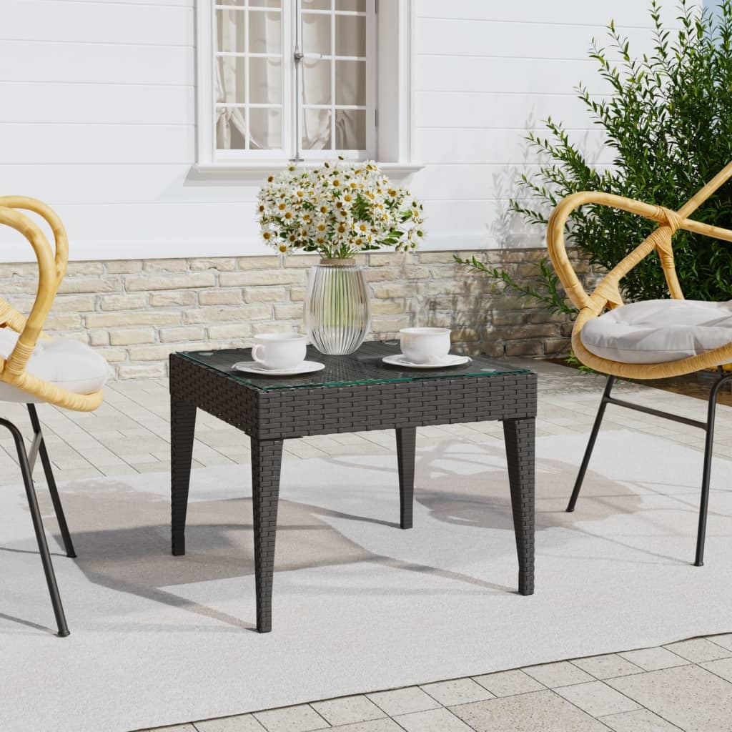 Side Table Black 19.7