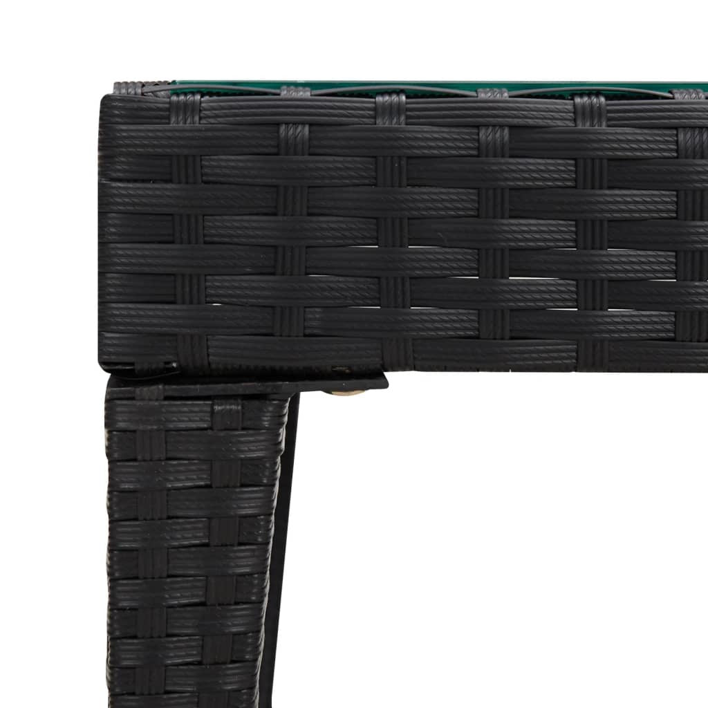 Side Table Black 19.7