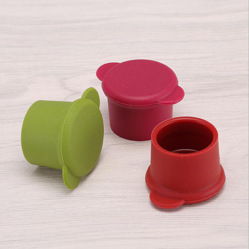 Silicone Wine Stoppers Bottle Caps Reusable and Unbreakable Sealer Covers to Keep Wine or Beer Fresh for Days with Air Tight Seal - WoodPoly.com