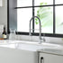 Single Handle Pull-Down Sprayer Kitchen Faucet