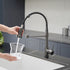 Single Handle Pull-Down Sprayer Kitchen Faucet
