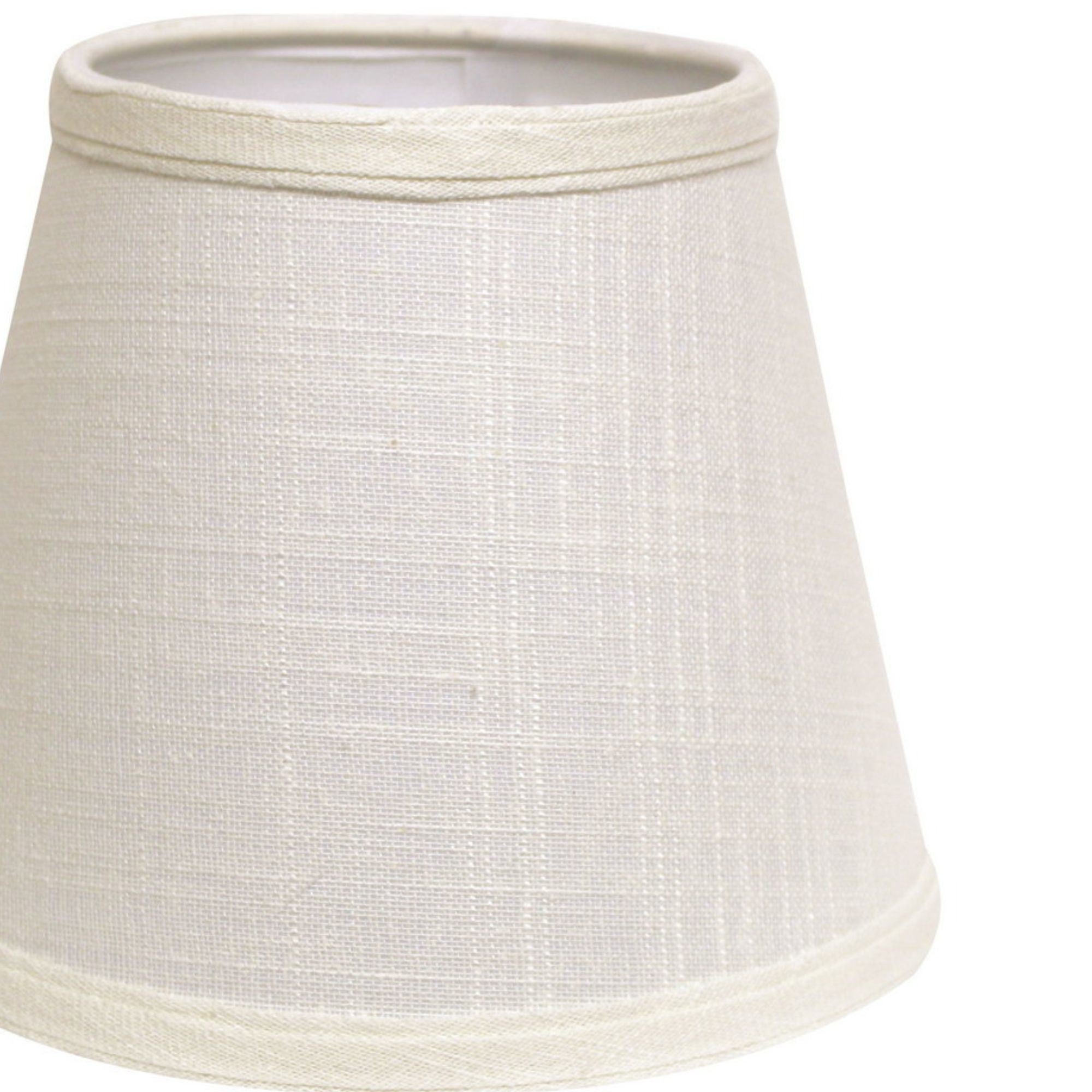 Slant Empire Hardback Lampshade with Washer Fitter, White