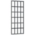 Sliding Door ESG Glass and Aluminum 29.9"x80.7" Black