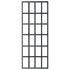 Sliding Door ESG Glass and Aluminum 29.9"x80.7" Black