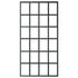 Sliding Door ESG Glass and Aluminum 40.2"x80.7" Black