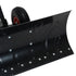 Snow Shovel with Wheels, Snow Pusher, Cushioned Adjustable Angle Handle Snow Removal Tool, 29" Blade, 10" Wheels, Black