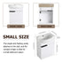 Soft Close Doors Bathroom Vanity With Sink,16 Inch For Small Bathroom