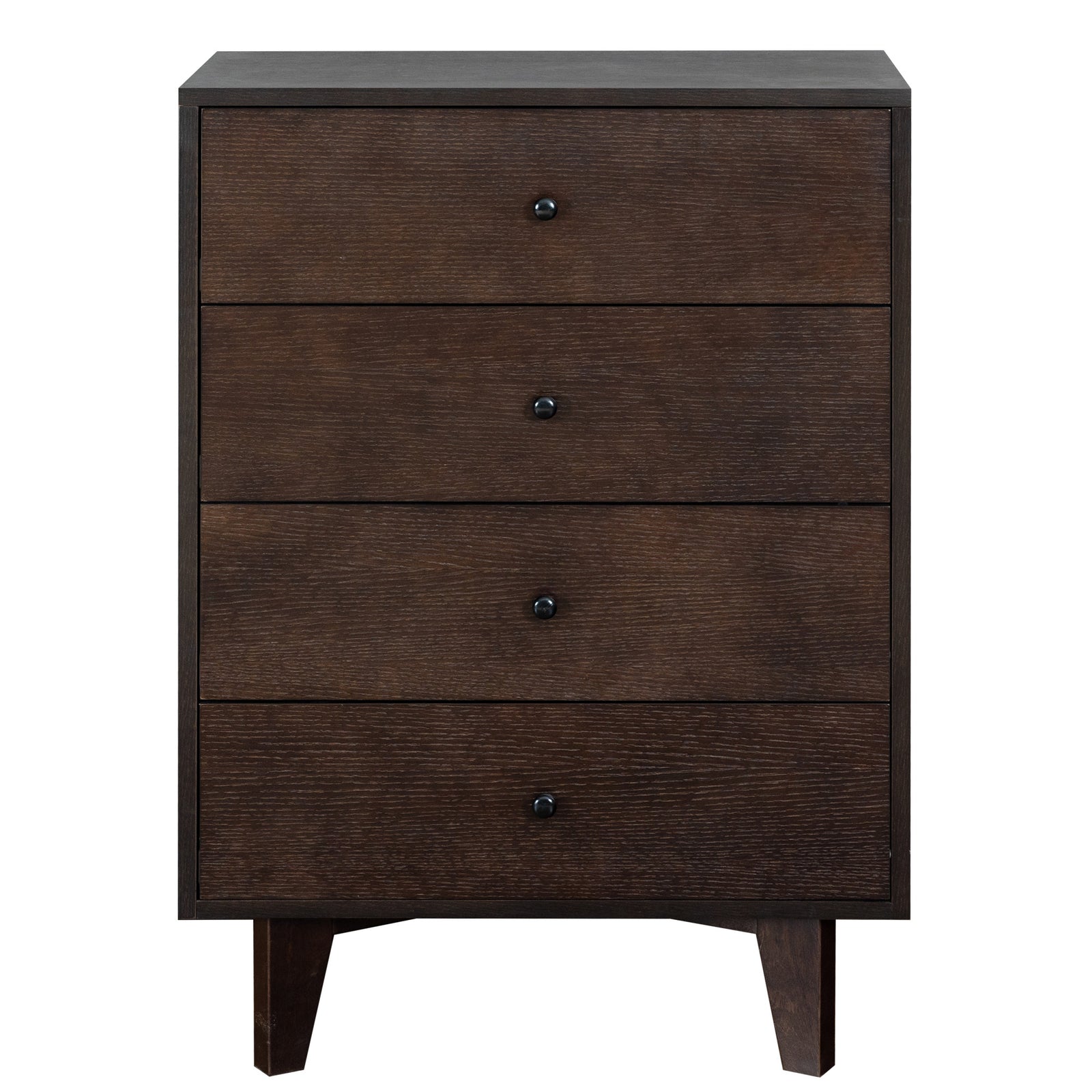 Solid Wood spray-painted drawer dresser bar,buffet tableware cabinet lockers buffet server console table lockers, retro round handle, applicable to the dining room, living room,kitchen corridor auburn