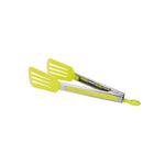Spatula Tong Kitchen Tongs Stainless Steel Cooking Silicone Buffet Serving Tongs Heat Resistant with Locking Handle Joint - WoodPoly.com