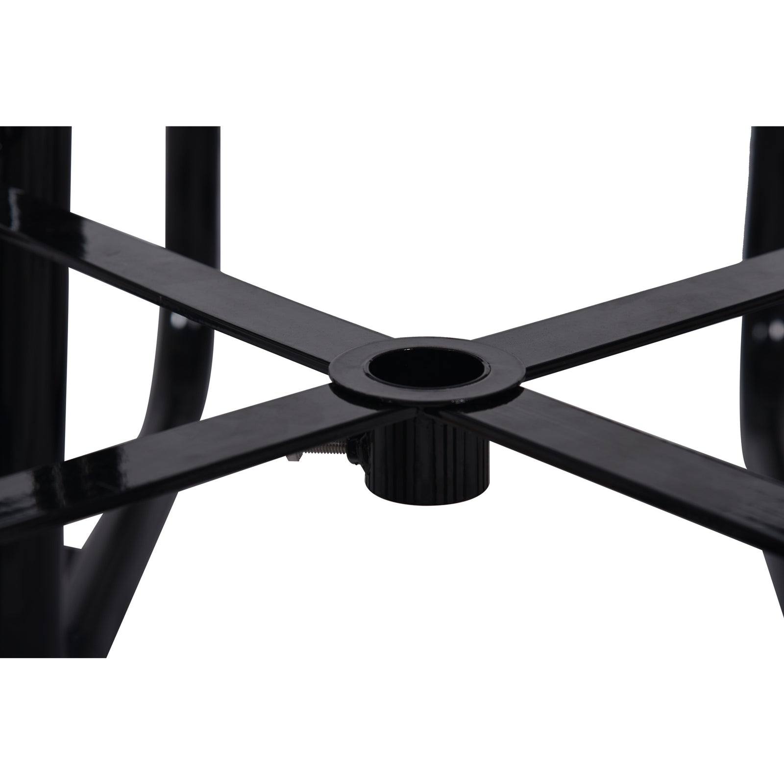 Square Outdoor Steel Picnic Table 46