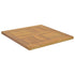 Square Table Top 19.7"x19.7"x1" Solid Wood Teak