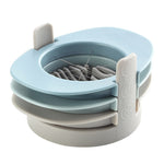Stainless Steel 3 in 1 Wire Boiled Egg Slicer Cutter Wedge Half and Soft Vegetables Kitchen Tool - WoodPoly.com