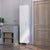 Stephan 1-Door 4-Shelf Tall Storage Cabinet White