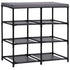 Storage Cabinet with 6 Drawers 21.7"x11.4"x21.7" Gray Steel
