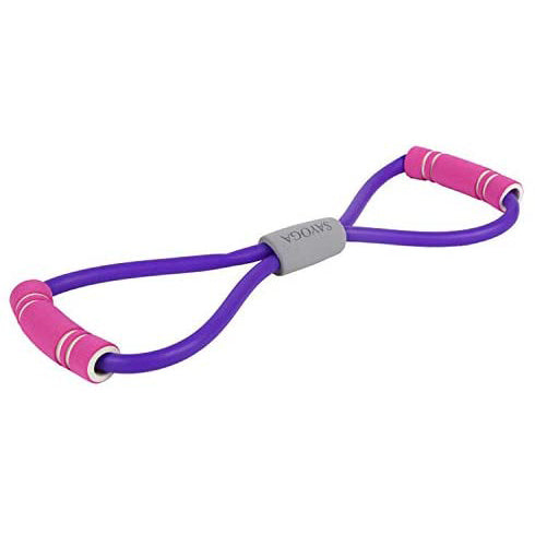 Stretch Band Rope Arm Stretcher Latex Arm Resistance Fitness Exercise Pilates Yoga Workout Home Gym Resistance Bands Fitness Tool - WoodPoly.com