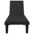 Sun Loungers 2 pcs Black 61"x22.8"x32.7" Polypropylene