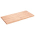 Table Top Light Brown 47.2"x23.6"x(0.8"-1.6") Treated Solid Wood Live Edge