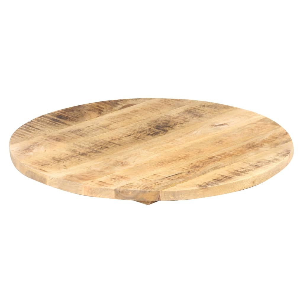 Table Top Solid Mango Wood Round 0.98
