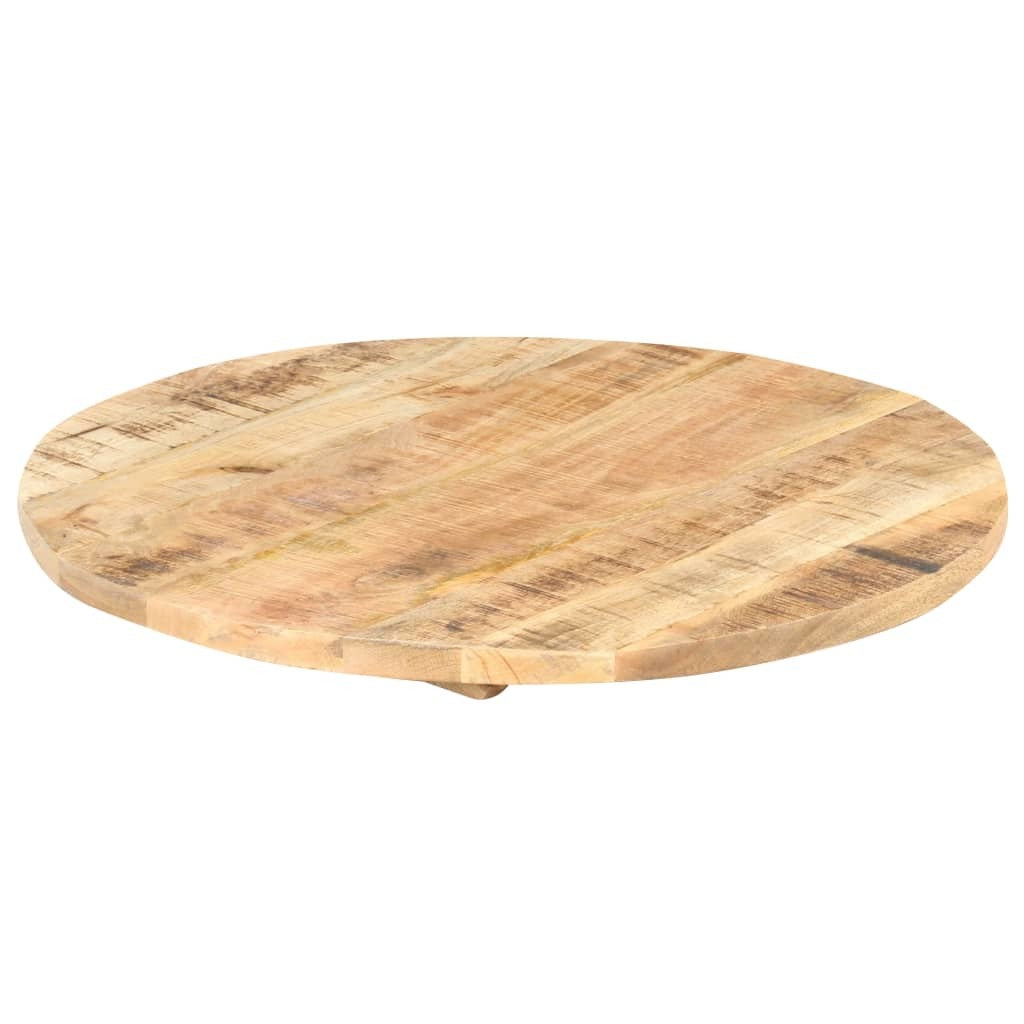 Table Top Solid Mango Wood Round 0.98