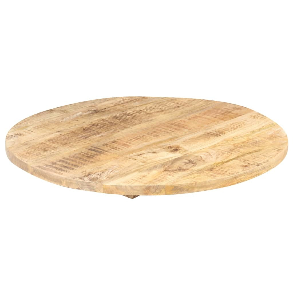 Table Top Solid Mango Wood Round 0.98