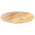 Table Top Solid Mango Wood Round 0.98"-1.06" 31.5"