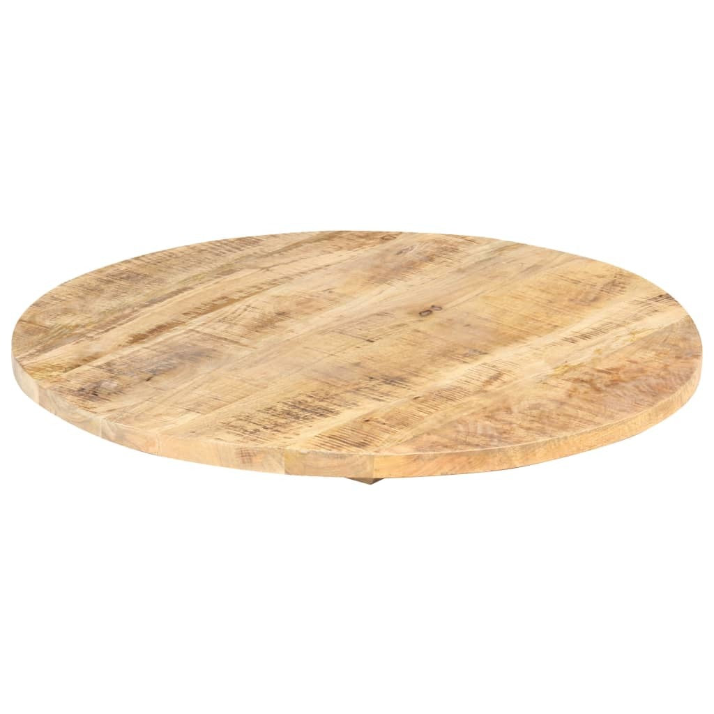 Table Top Solid Mango Wood Round 0.98