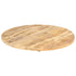 Table Top Solid Mango Wood Round 0.98"-1.06" 31.5"