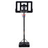 Teenagers Portable Basketball Hoop Height Adjustable basketball hoop stand 7.5ft - 10ft with 44 Inch Backboard and Wheels for Adults Teens