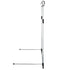 Telescopic Wardrobe Hanging Rail Silver