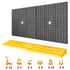 Tool Wall 19.7"x39.4" 50 Hooks PP