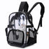 Transparent Pet Backpack Cat Backpack Carrier for Small Dog Kittens Breathable Mesh Window Travel Carrier Bag Weight up To 10lbs for Puppy Kitty Travel - WoodPoly.com