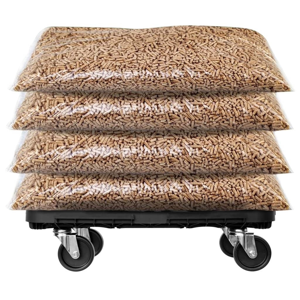 Transport Trolley Black Polypropylene 661.4 lb