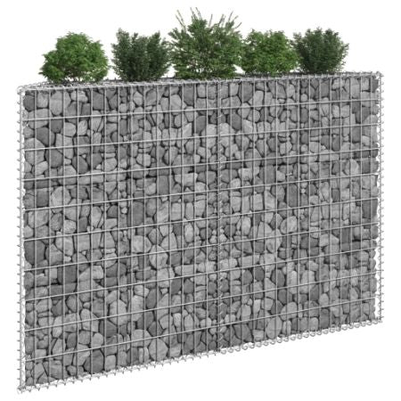 Trapezium Gabion Raised Bed Galvanized Steel 59.1