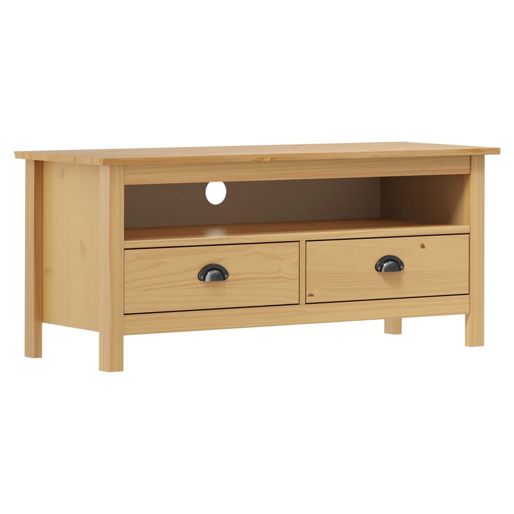 TV Stand Hill Honey Brown 43.3