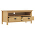 TV Stand Hill Honey Brown 43.3"x15.7"x18.5" Solid Pine Wood
