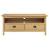 TV Stand Hill Honey Brown 43.3"x15.7"x18.5" Solid Pine Wood