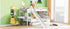 Twin over Twin Bunk Bed with Storage Staircase, Slide and Drawers, Desk with Drawers and Shelves, White(Expected Arrival Time: 1.17)