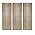 Two-tone Geometric 3-piece Wood Wall Decor Set