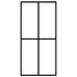 Walk-in Shower Screen Frosted Tempered Glass 35.4"x76.8"