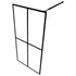 Walk-in Shower Screen Frosted Tempered Glass 35.4"x76.8"