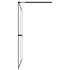 Walk-in Shower Screen Frosted Tempered Glass 35.4"x76.8"