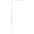 Walk-in Shower Wall ESG Glass with Stone Design 35.4"x76.8"
