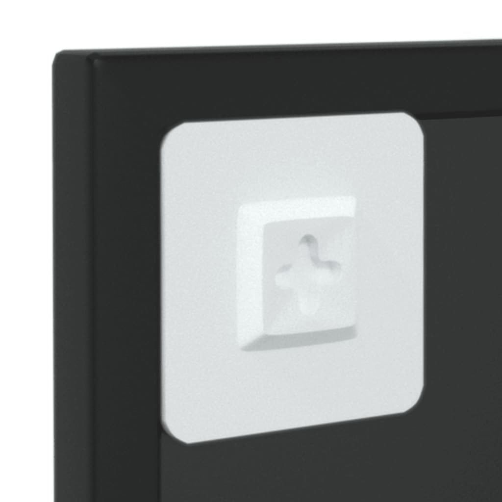 Wall Mirror Black 23.6