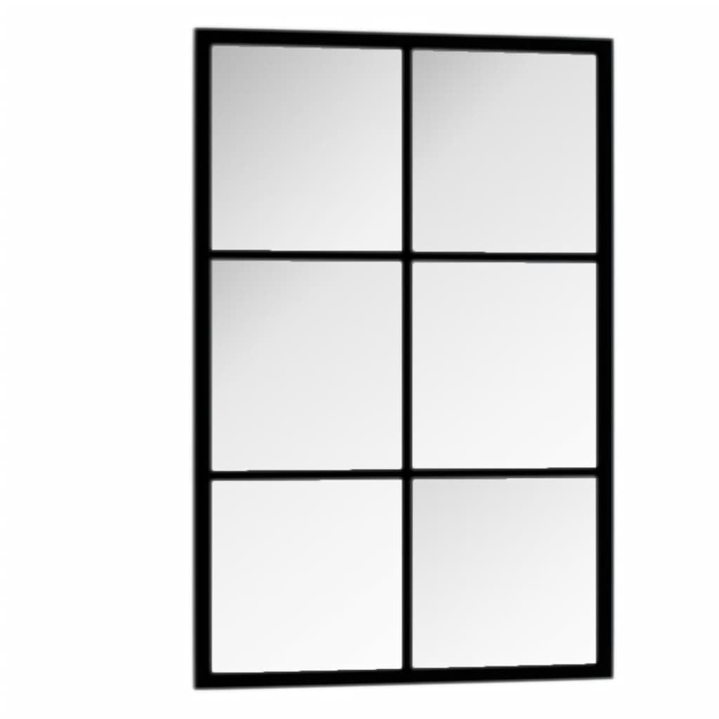 Wall Mirror Black 23.6