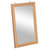 Wall Mirror Solid Teak 19.7"x27.6"